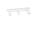 Φωτιστικό Οροφής RUDY PL3 ROUND Λευκό Ideal Lux 229065