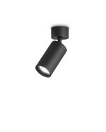 Απλίκα DYNAMITE AP1 ROUND Μαύρο Ideal Lux 231471