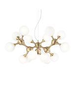 Κρεμαστό Φωτιστικό NODI SP15 Ορείχαλκος Ideal Lux 241012