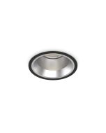 Χωνευτό Φωτιστικό OFF FI 15W 3000K Μαύρο Ideal Lux 266558