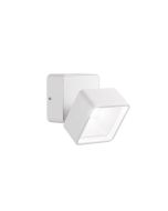 Απλίκα OMEGA AP SQUARE Λευκό 4000K Ideal Lux 285528