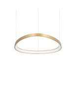 Κρεμαστό Φωτιστικό GEMINI SP D061 DALI/PUSH Ορείχαλκος 3000K Ideal Lux 304700