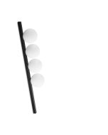 Φωτιστικό Οροφής BINOMIO PL4 Μαύρο Ideal Lux 310688