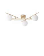 Φωτιστικό Οροφής ATLAS PL3 Χρυσό Ideal Lux 311340