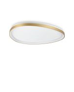 Φωτιστικό Οροφής GEMINI PL D081 DALI/PUSH Ορείχαλκος 3000K Ideal Lux 329260