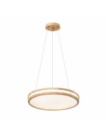 ΠΛΑΦΟΝΙΕΡΑ/ΚΡΕΜΑΣΤΟ  LED CCT 27W 3000K | 4000K | 6000K ΞΥΛΟ Spotlight 3361