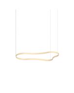 Κρεμαστό Φωτιστικό WAVES-3 SP Χρυσό Ideal Lux 345284