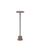Φωτιστικό Δαπέδου TOFFEE PT D160 H050 Καφέ Ideal Lux 347844