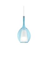 Κρεμαστό Φωτιστικό KALIQUE-2 SP1 D18 AZZURRO Ideal Lux 360041