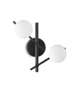 Απλίκα ATLAS AP2 Μαύρο Ideal Lux 365077