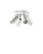 Φωτιστικό Οροφής DYNAMITE PL4 ROUND Λευκό Ideal Lux 367439