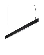Γραμμικό Σύστημα Φωτισμού STEEL SP1 D20 MONO-EMISSION WIDE 3000K Μαύρο Ideal Lux 367590