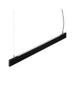Γραμμικό Σύστημα Φωτισμού STEEL SP2 D20 BI-EMISSION ACCENT 3000K Μαύρο Ideal Lux 367606