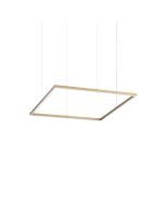 Κρεμαστό Φωτιστικό ORACLE SLIM SP D070 SQUARE 3000K ON-OFF OT Ideal Lux 370484