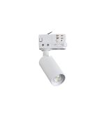 Προβολέας DYNAMITE TR 3-PHASE MINI ROUND Λευκό Ideal Lux 371450