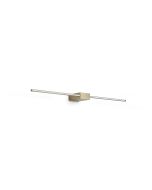 Απλίκα ESSENCE AP SQUARE D075 LUCE DIR. Ορείχαλκος 3000K Ideal Lux 371689