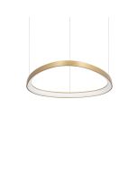 Κρεμαστό Φωτιστικό GEMINI SP D061 ON-OFF Ορείχαλκος 4000K Ideal Lux 372174