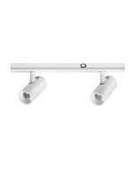 Γραμμικό Σύστημα Φωτισμού STICK SPOT DOUBLE 06W 3000K Λευκό Ideal Lux 374307