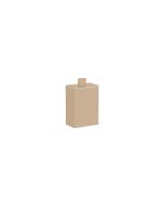 Sanco Bathroom Set Cosmetic Box Μόκα ματ 80102-M103