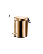 Sanco Waste Bins Χαρτοδοχείο 5 lt Soft Close (AISI 304) PVD θερμό μπρονζέ γυαλιστερό 90605-PVD-01PL