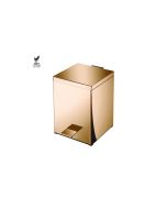 Sanco Waste Bins Χαρτοδοχείο 5lt PVD θερμό μπρονζέ γυαλιστερό 90677-PVD-01PL