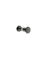 Sanco Glass Door Accessories Διπλό Πόμολο / Άγκιστρο PVD gun metal γυαλιστερό SET-GL0670-PVD-05PL
