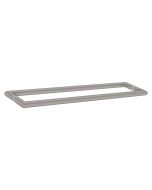 Sanco Glass Door Accessories Διπλή Λαβή / Πετσετοθήκη Γκρι τσιμέντου ματ SET-GL0715-M104