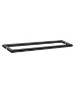 Sanco Glass Door Accessories Διπλή Λαβή / Πετσετοθήκη PVD gun metal γυαλιστερό SET-GL0715-PVD-05PL