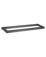 Sanco Glass Door Accessories Διπλή Λαβή / Πετσετοθήκη Σκούρο γραφίτη SET-GL0723-122