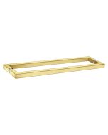 Sanco Glass Door Accessories Διπλή Λαβή / Πετσετοθήκη PVD χρυσό ορείχαλκο βουρτσιστό SET-GL0723-PVD-02BR