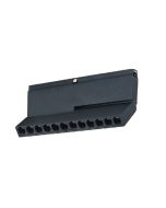 Γραμμικό φωτιστικό LED 12W 3000K για μαγνητική Mini ράγα σε μαύρη απόχρωση D:20,3cmx8,5cm TMM0091-Black