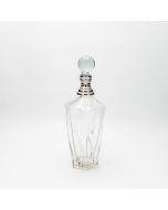 ΚΑΡΑΦΑ ΓΥΑΛΙΝΗ - ΜΕΤΑΛΛΙΚΗ ΑΣΗΜΙ  10x33cm Eurolamp 752-10520