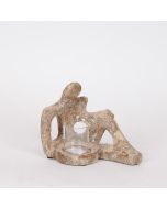 ΚΗΡΟΠΗΓΙΟ ΠΟΛΥΡΕΖΙΝ ΚΑΦΕ 18.5x14x16cm Eurolamp 819-00519