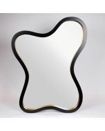 ΚΑΘΡΕΦΤΗΣ ΞΥΛΙΝΟΣ ΜΑΥΡΟΣ - ΧΡΥΣΟΣ 68.8x4.5x90.4cm Eurolamp 811-30001