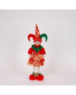 ΑΡΛΕΚΙΝΟΣ ΜΕ ΠΛΟΥΜΙΣΤΗ ΦΟΥΣΤΑ, 53cm Eurolamp 600-47274
