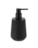 Δοχείο Κρεμοσάπουνου Polyresin Μαύρο MRShome DS-4663L04