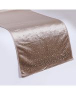 ΡΑΝΕΡ, ΜΠΕΖ ΒΕΛΟΥΔΟ ΜΕ ΣΤΡΑΣ, 40x140cm Eurolamp 600-46726