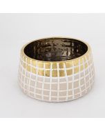 ΚΑΣΠΩ ΧΡΥΣΟ - ΜΠΕΖ 23x23x11cm Eurolamp 752-18014