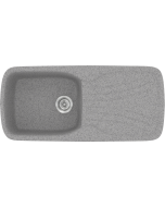 Sanitec Νεροχύτης 308 Classic 97×51 308-04-Granite-Grey