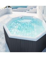 Sanitec SPA Medusa 4623-darkbrown-anthracite-matte