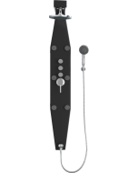 Sanitec A 801 Στήλη Ντους A-801-28-Anthracite