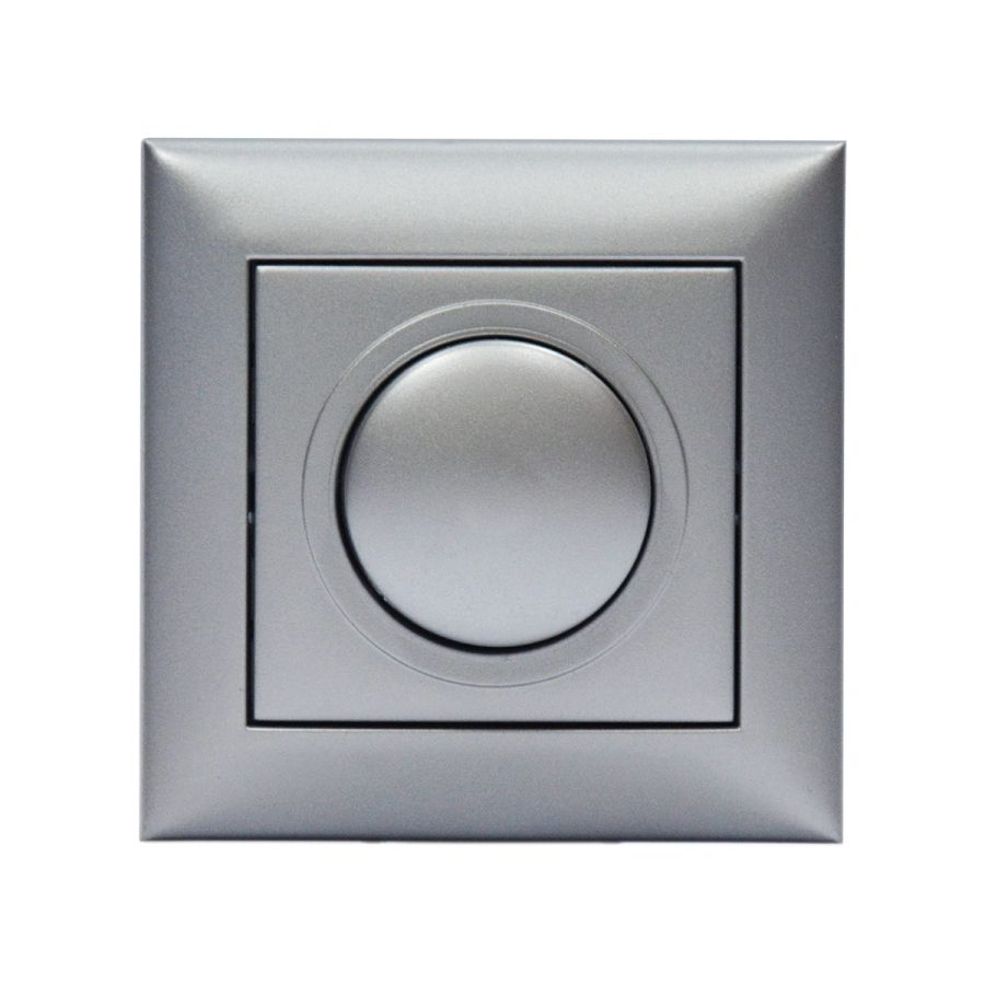 Dimmer για Λάμπες Led 200 watt A/R Aller Retοur Χωνευτό Ασημί Multi 0004