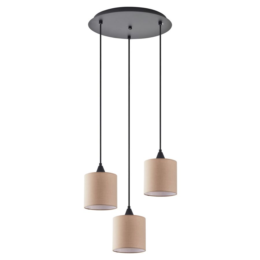 SE21-BL-B10-BL3-SH3 ADEPT PENDANT Brown Shade Pendant+ HOMELIGHTING 77-9020