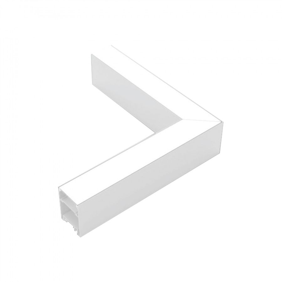 Γωνιακός σύνδεσμος LED 10W 3CCT σε λευκή απόχρωση D:16,5cmX16,5cm L006-WH