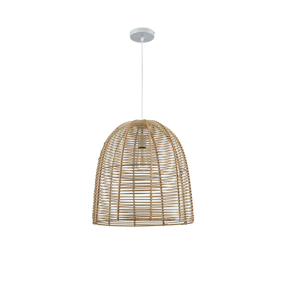 Φωτιστικό Κρεμαστό 50cm Φυσικό Μονόφωτο 1xE27 Sun Light VIETTI-44