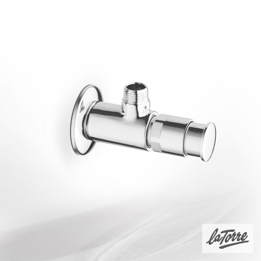 Χρονιζόμενο Εξωτερικός Διακόπτης Ντουζιέρας La Torre Chrome 420SH-100