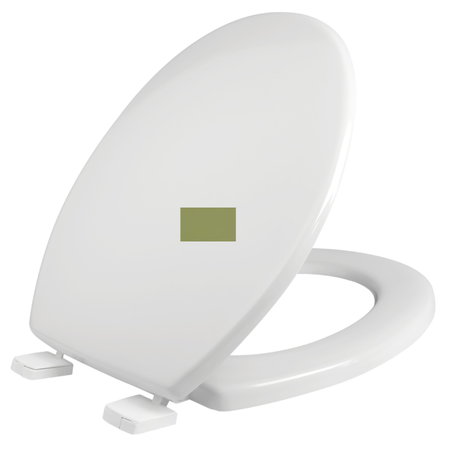 Κάλυμμα Λεκάνης WC ΜΠΑΧΑΜΑ  Β.Τ  43,5-44,5x37cm  Βακελιτικό Λαδί Elvit 0012-Ladi 