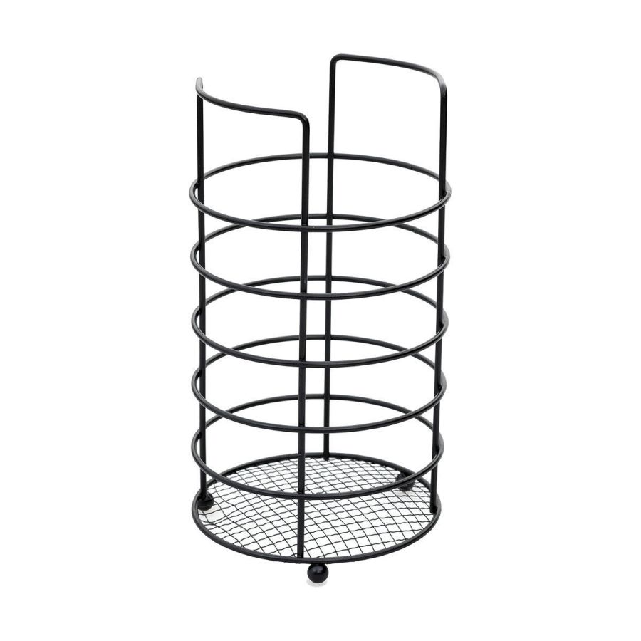 Κουταλοθήκη 21x11cm Μεταλλική Μαύρη Estia Home Art Metal Black 01-1452