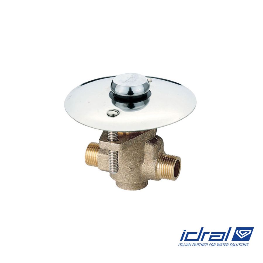 Χρονιζόμενος Επιδαπέδιος Διακόπτης Chrome 02115-100