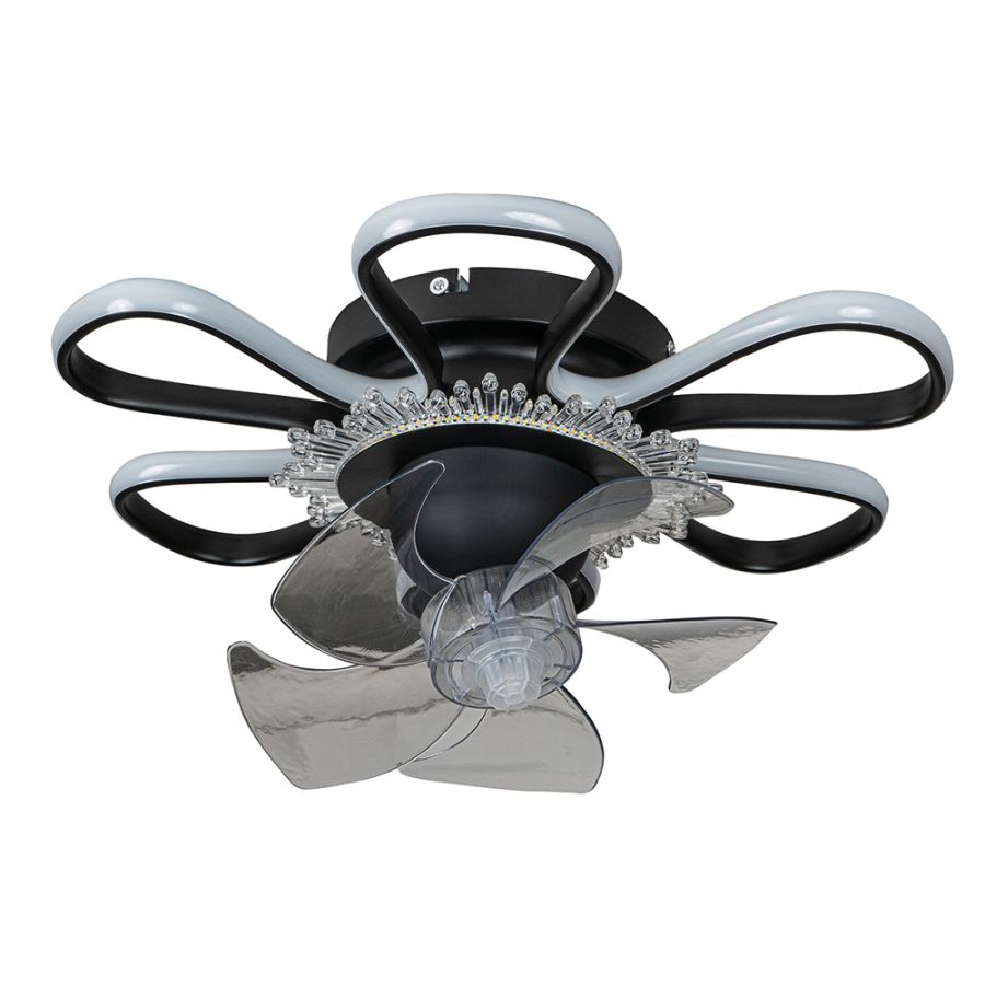 CFC 9506 ΒΚ ΑΝΕΜΙΣΤΗΡΑΣ ΟΡΟΦΗΣ ΜΑΡΓΑΡΙΤΑ ΜΕ LED ΦΩΤΙΣΜΟ+CONTROL ARlight 0334007